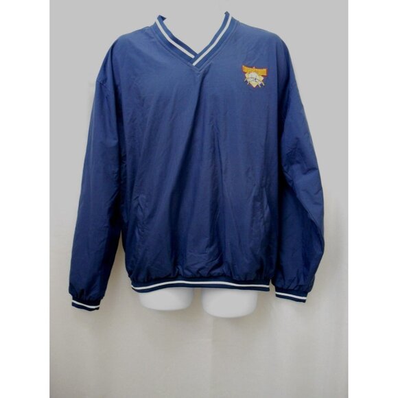 COOPERSTOWN Dreams Park L/S Pullover Jacket Windbreaker MLB Baseball Sz Large - Picture 1 of 5